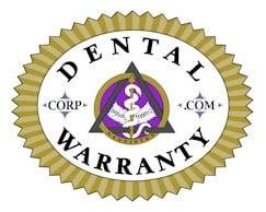 We offer the best dental warranty in existence.