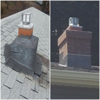 Rebuilt Chimney