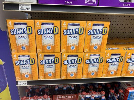 Sunny D vodka?