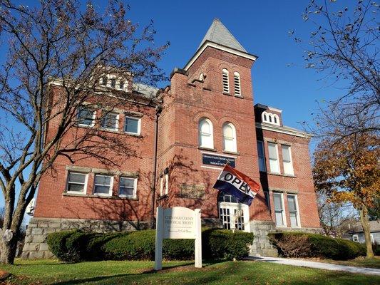 Photo of the main building at the Chenango County Historical Society.