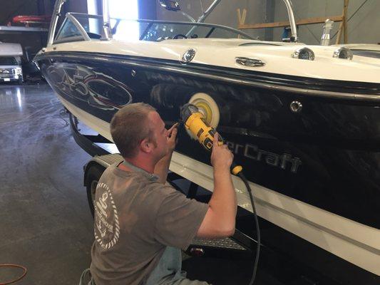 Boat detailing