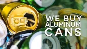 We buy aluminum cans