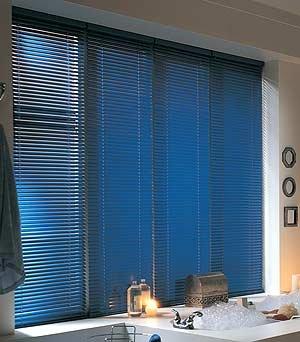 1 inch mini blinds perfect creating a contemporary design.