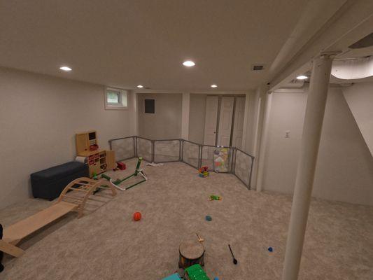 Basement remodel  (after)