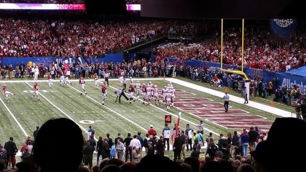 Alabama vs Ohio State 2015 Sugar Bowl