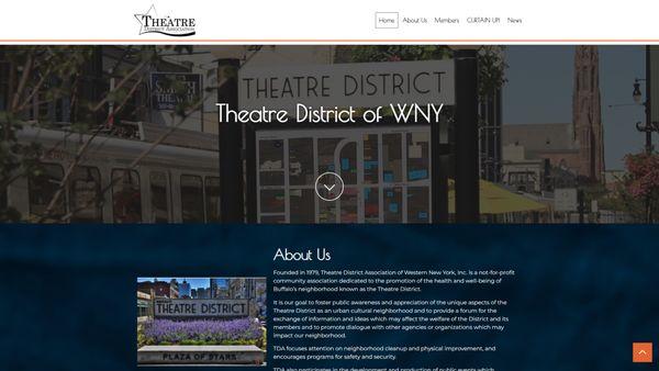 Discover TDA-WNY.com's standout online presence through innovative web layout design and strategic digital enhancement services.