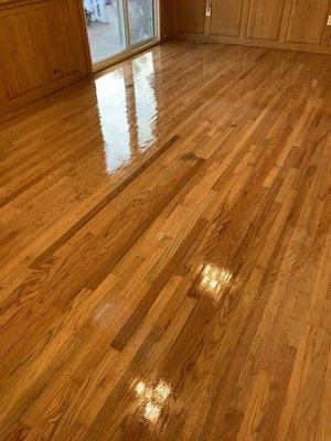 Hardwood flooring