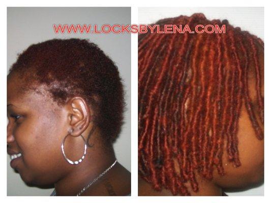 Before & After  of loc  extensions