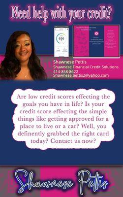 Need help repair and building your credit...