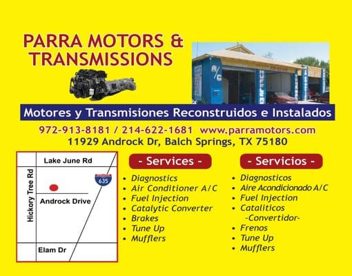 Parra Motors & Transmissions