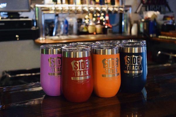 16oz tumblers for Side track restaurant and bar. Located north of Brainerd off 371