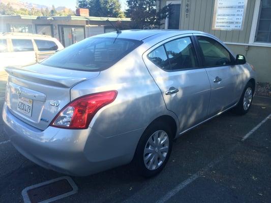 nissan versa sv 2013