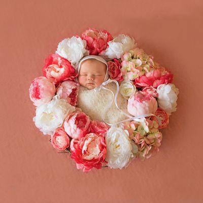 Newborn Floral Wreath