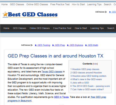 Best GED Classes