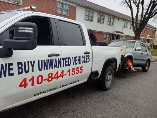 We pick up vehicles any condition.