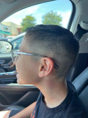 Boys haircut