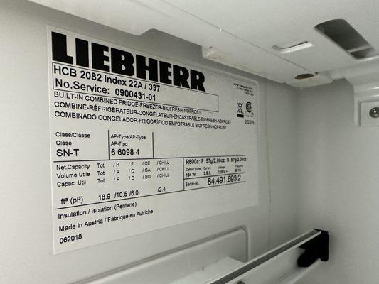 Refrigerator repair in your area. LIEBHERR service.