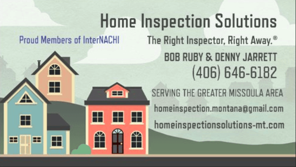 Bob Ruby, Denny Jarrett - Certified InterNACHI Professional Home Inspectors : Home Inspection Solutions offers Home Buyer's, Home Seller's &