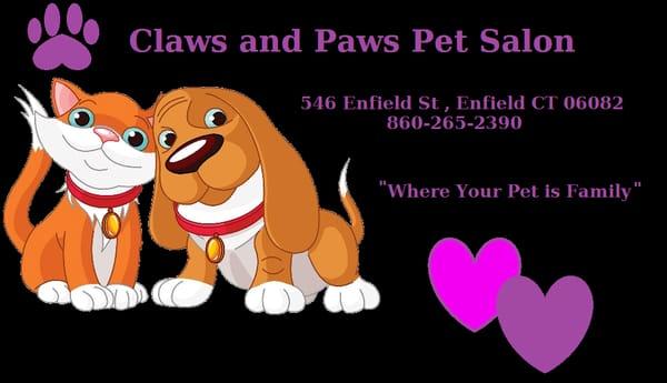 Claws and Paws - Where Your Pet is Family!