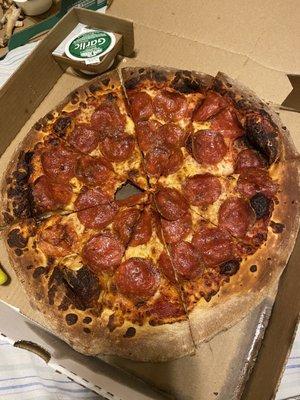 Pepperoni pizza