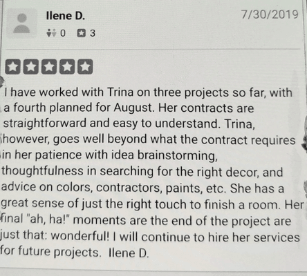 This review is for a client that I have worked with on 3 projects & was filtered by automated software on this site.