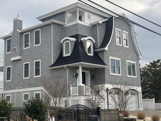 Beautiful architecture in Brant Beach.