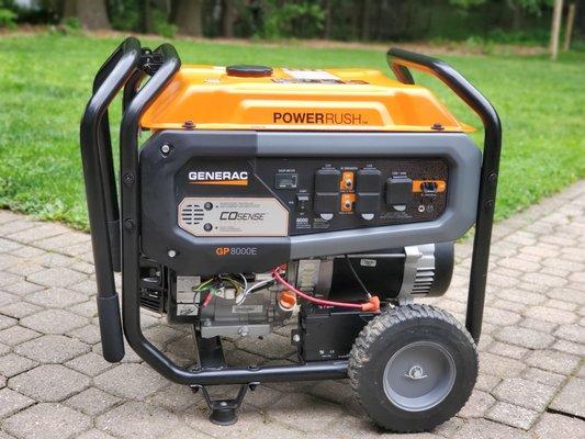 We work on RV and portable generators.