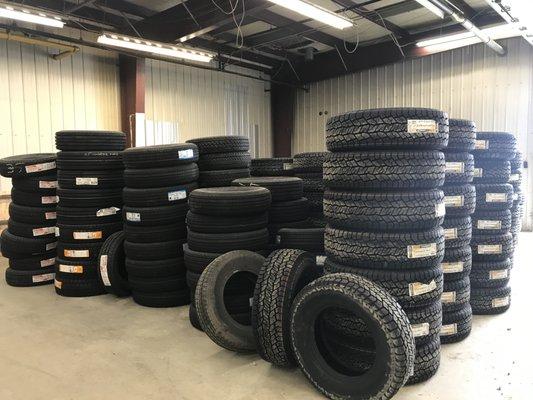 We specialize in commercial truck tires!