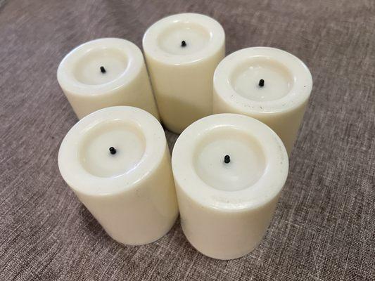 Found a set of flameless candles. Needed this for Ravinia one day. Super useful!