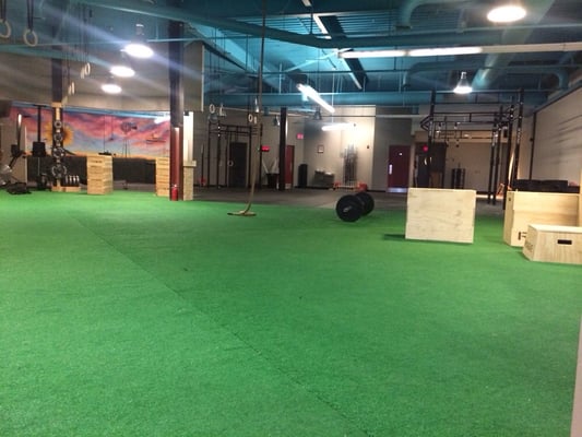 A great look at our nice open space! Perfect for moving the body the way it's meant to!