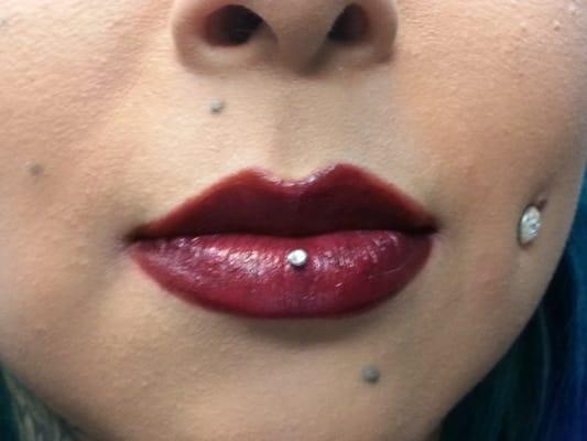 Micro dermal anchors start at $50 for one or two for $80