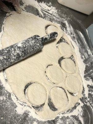 Homemade Buttermilk Biscuits