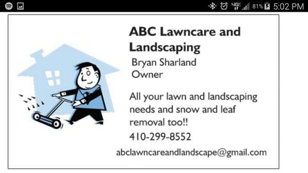 ABC  Lawncare and Landscaping