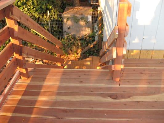 Deck Repair Performed by our repair crew