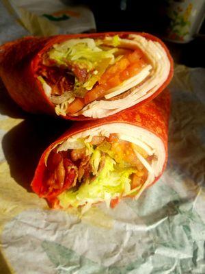 Turkey, Bacon, Avocado Wrap!!!!