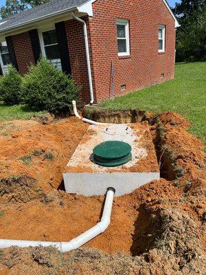 septic tank replacement