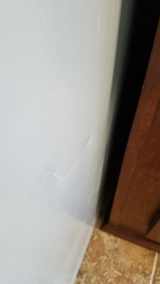 Refrigerator damage