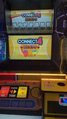 2 player connect 4 hoops!