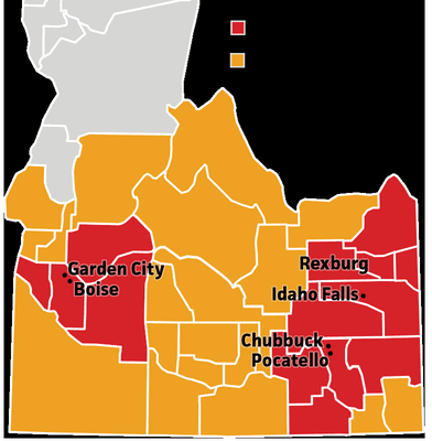 Service Area Map