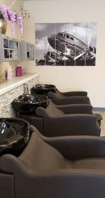 relaxing shampoo bowls handicap/accessible