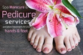 We offer Manicure / Pedicure specials