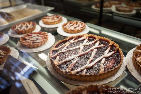 Crostatine, an authentic Italian pastry baked with jam or marmalade found at Massimo's Breads. Photo by Wez Ireland.