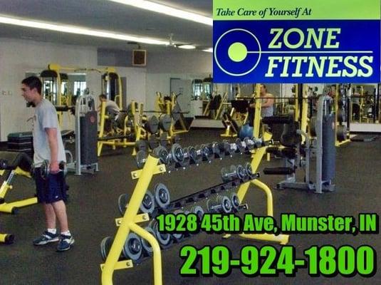 Zone Fitness Gym Munster Indiana