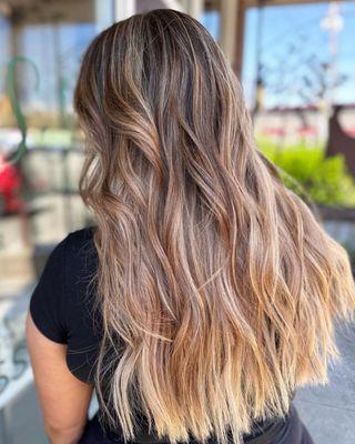 Balayage, summer hair