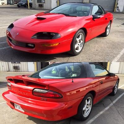 96 Camaro SS. Victory Red with Glamour clear