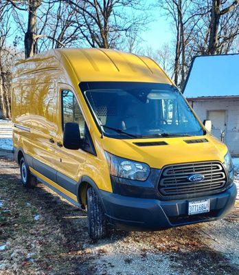 Transit Van for those things that need protection from the elements.