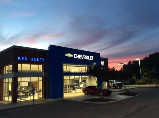 Beautiful September Sunset behind the dealership