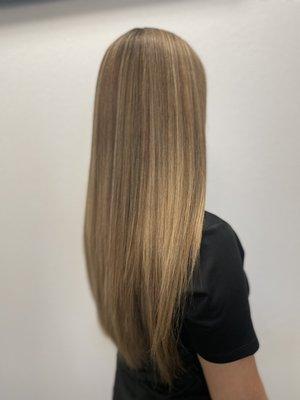 Blonde progression by Yesenia Madrid