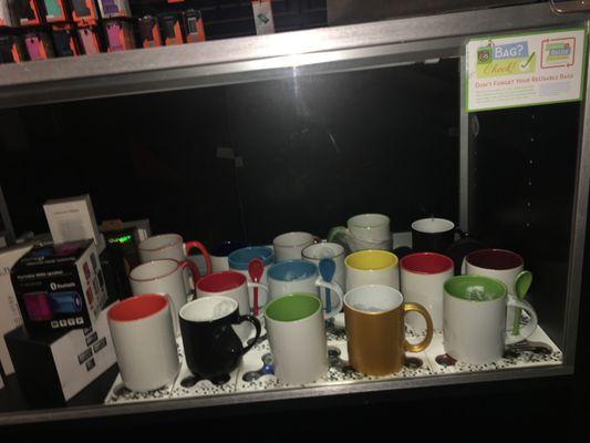 Now we do picture printing on cups and mugs and we have many types of mugs and also a magic mugs too