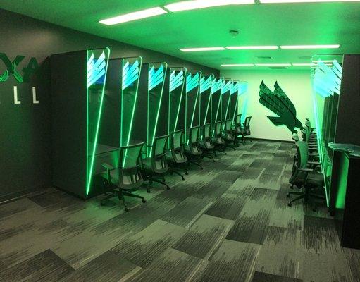 UNT Men's Basketball Locker Room